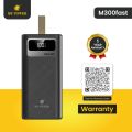 My Power 30000mah Fast Charging  Powerbank |  PD  QC 3.0 22.5W | Multi Function Powerbank | Light Powerbank |  M300 Fast. 