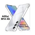 Samsung A14 A15 A24 A25 A34 A54 A05s / M14 4G Cover (All Different Size) Shockproof Clear Transparent Soft Cover Case. 