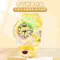 Sanrio Children's Watch Toy Girl Kindergarten Girl Glowing Cartoon Electronic Small Watch 3 Years Old [Top-notch quality]. 