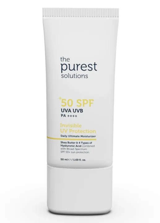 The%20Purest%20Solutions%20Invisible%20UV%20Protection%20Daily%20Intensive%20Moisturizer%20SPF%2050+%20,%2050ml%20-%20Image%202