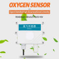 Oxygen Sensor Gas O2 Concentration Measuring Detector IP65 Output RS485 0-5V 0-10V 4-20mA O2 Sensor Module with Digital Display. 