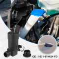 1 Piece Automotive Windshield Washer Pump Front Windshield Water Motor Black Car Accessories for Focus Mk2 1355124 1S71-17K624-. 