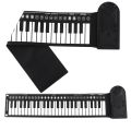 Keyboard Piano Roll Up Electric Piano for Beginners Foldable 49 Keys Electronic Piano. 