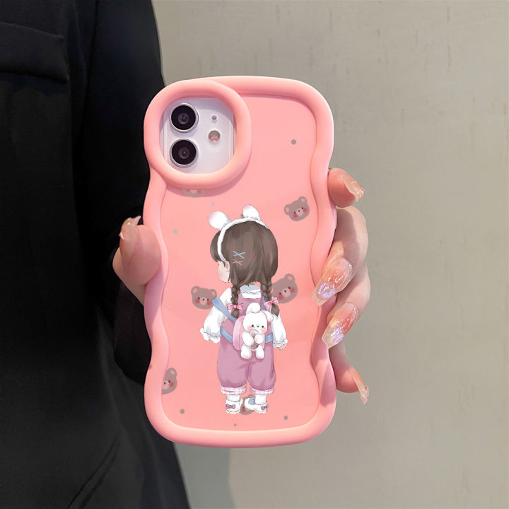 Hontinga%20for%20Redmi%20Note%208%20Back%20Cover%20Cute%20Girl%20Pattern%20Luxury%20Soft%20Silicone%20Macaron%20Wave%20Mobile%20Case%20-%20Image%209