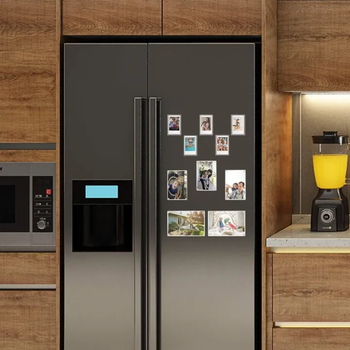 5pcs%20Gift%20Acrylic%20Fridge%20Magnetic%20Photo%20Frame%20Transparent%20Double%20Sided%20Card%20Display%20Frame%20Reusable%20Wide%20Use%20Refrigerator%20Magnet%20Picture%20Frame%20for%20Instant%20Photo%20-%20Image%205