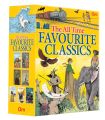 The All Time Favourite Classics - Collection of 7 Books Box Set | Robinson Crusoe | Around the World in 80 Days | Black Beauty | Peter Pan | The Invisible Man | The Jungle Book | The Little Prince. 