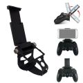 Mobile Phone Gaming Clip Holder Clamp Bracket with Foldable Mobile Phone Clip Holder. 