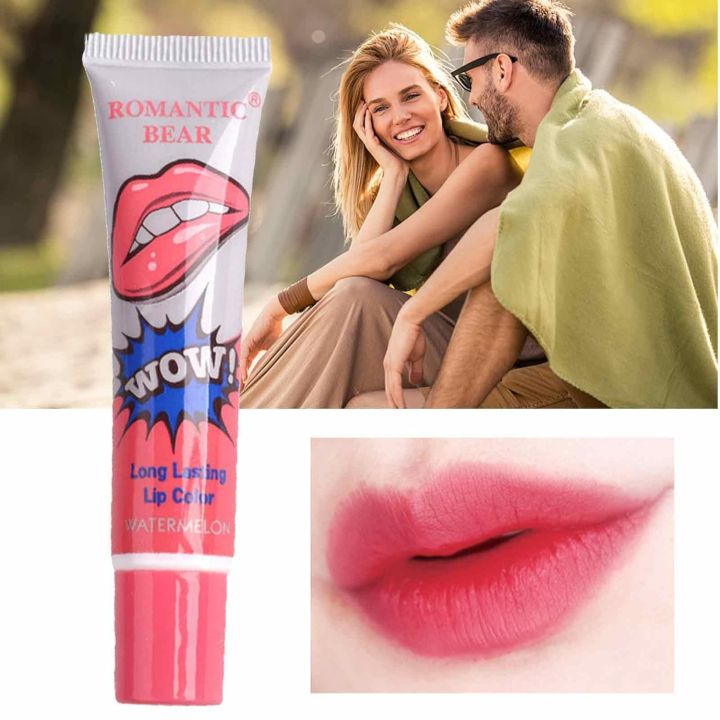 Wow Peel Off Lip Colour, Magic Peel Off Lip Gloss, Waterproof Removable Lip Tattoo, Non-Stick and Long-Lasting Lip Gloss for Girls, Praman Store Special.