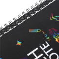 6pcs 19X26Cm Large Magic Color Rainbow Scratch Paper Note Book Black Diy Drawing Toys Scraping Painting Kid Doodle. 