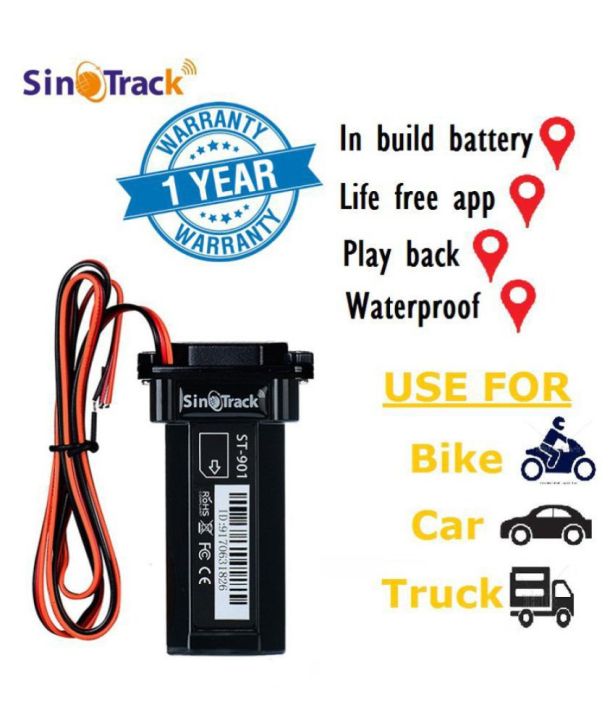 Real Time Gps Tracker With Inbuilt Battery