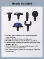 Massage Gun by mdhl / 6 Gear Hot/Cold Therapy,Best for body builders / sports person/ With digital display 6 gears speed /touch sensor - Sold By Best Supplier. 