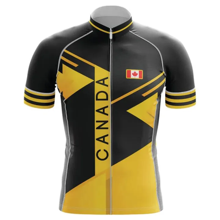 HOT%202020%20Canada%20Cycling%20Jersey%20Summer%20Men's%20Canadian%20National%20Team%20Cycling%20Clothing%20Road%20Race%20Bike%20Shirt%20Bicycle%20MTB%20Clothes%20Maillot%20-%20Image%205
