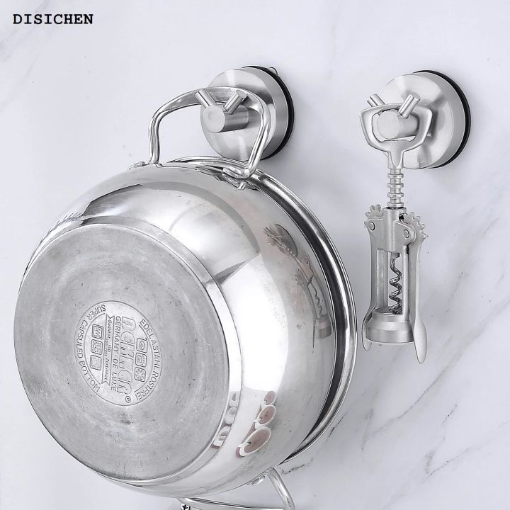 DISICHEN%20Profesional%202pcs%205KGS%20Vacuum%20Suction%20Cup%20Hook%20Reusable%20Hanger%20Towel%20Hooks%20Stainless%20Steel%20Robe%20Hook%20Nickel%20Kitchen%20Bathroom%20Home%20Accessories%20-%20Image%202