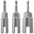 1/4" Hex Shank Nut Driver Wing Nut Driver Set forPanel Nuts Screws Eye C Hook Bolt. 