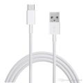 USB Cable 2.0 USB-A to USB-C (USB Type C) Data Charge Cable, , White. 