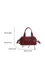 Women’s PU Leather Handbag 6625 | Designer Handheld & Crossbody Bag | Stylish Leather Strap Detail Design bag for women. 