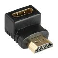 Hdmi Female To Hdmi Male 90 Degree Right Angle Adapter. 