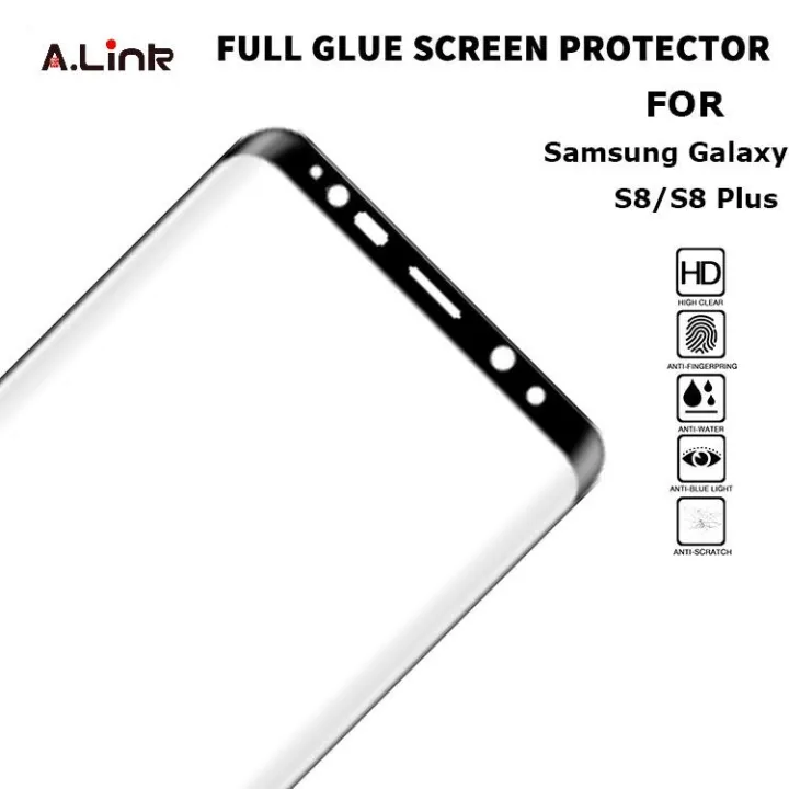 Samsung%20Galaxy%20S8%20/%20Plus%203D%20Curved%20Full%20Glue%20Cover%20Tempered%20Glass%20Screen%20Protector%20Film%20Case%20-%20Image%207