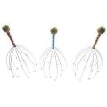 Set Of 3 Navisha Stainless Steel Hand Held Scalp Head Massager. 