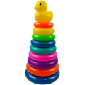 9 Layers Children's Little Sea Lions Rainbow Tower Stacking Circle Baby Early Childhood Education Puzzle Ring Montessori Toy Kids. 