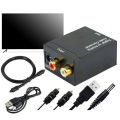 Digital to Analog Audio Converter Optical Fiber Audio Decoder. 