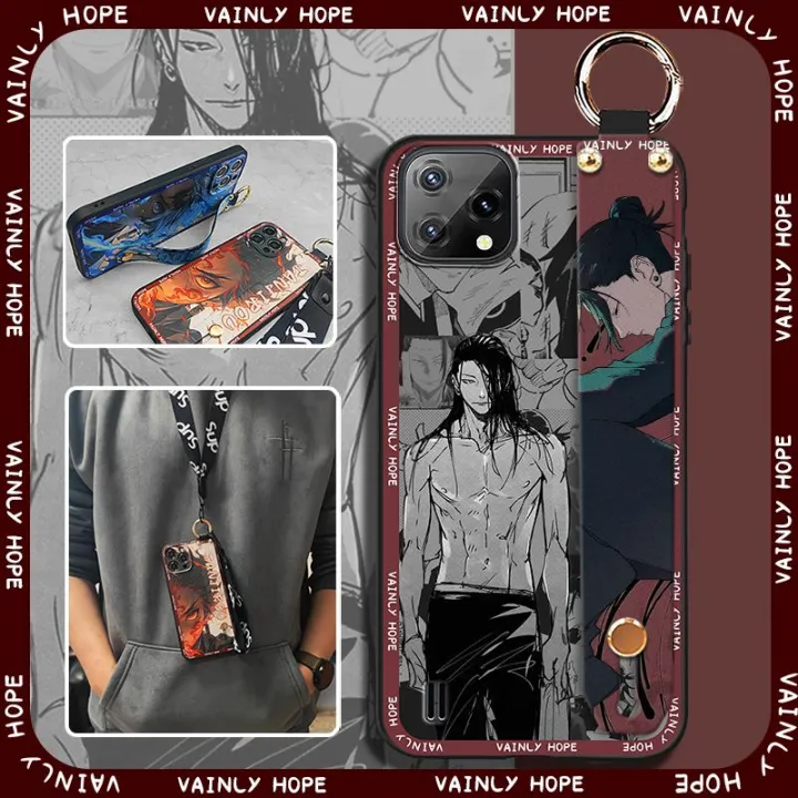 Phone%20Holder%20Waterproof%20Phone%20Case%20For%20Blackview%20A55%20Soft%20case%20protective%20Lanyard%20Dirt-resistant%20Silicone%20Cute%20Wristband%20-%20Image%204