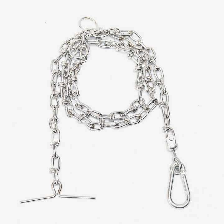 Silver%20Dog%20Leash%20Heavy%20Chain,%20%205%20Feet%205%20Inch%20-%20Image%204