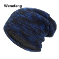 Wenefang AETRUE Knitted Hat Women Skullies Beanies Winter Hats For Men Bonnet Striped Caps Warm Baggy Soft Female Wool Male Beanie Hat. 