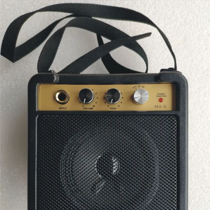 Guitar%20Amp%20Small%20Speaker%20Black%205W%20with%20Back%20Clip%20Speaker%20Guitar%20Accessories%20for%20Acoustic%20Electric%20Guitar%20Accessories%20Part%20-%20Image%204