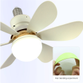 2 In1 LED Ceiling Fan with Light Detachable Fan Leaf 3000K-6500K AC85V-265V +Remote Control A. 