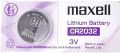 Maxell CR2032 Coin 3V Lithium Battery for Laptop, Computer, Calculator and Electronic Devices. 