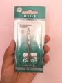 Rige Classic Professional Stainless Steel Nose Hair Trimmer, Curved Eyebrows Scissors and Men Mustache Beard Trimmer. 