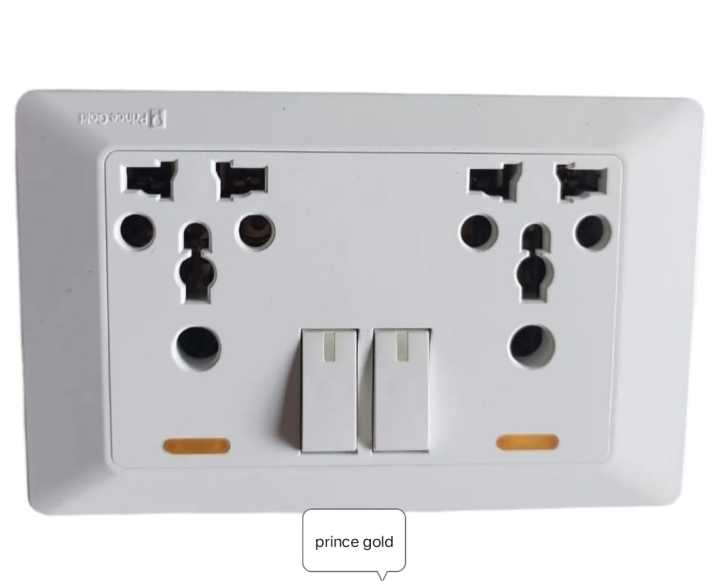 Prince%20Gold%202%20Gang%20+%20Double%205/16A%20Power%20Socket%20With%20Indicator%20-%20Switches%20-%20Image%203
