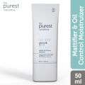 The Purest Solutions Matte Finish Sunscreen for Oily Skin 50+ SPF Dry Touch Protection - Mattifying & Oil Control Moisturizer - 50ml. 