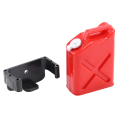 ARELENE 4X 1:10 Accessories Mini Tank for CC01 Axial SCX10 90046 D90 D110 -4 Crawler Truck,Red. 