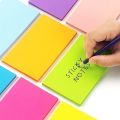 Pack of 2- Multicolor Sticky Note Pad (3 Inches x 5Inches) multi Colour Sticky Notes Book Mark Memo Pad Paper Pack of 100. 
