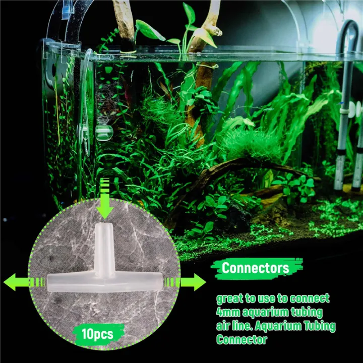 Plastic%20Tee%20Shape%20Aquarium%203-Way%20Air%20Valve%20Connectors%2010%20Pcs%20White%20-%20Image%205