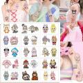 30 Sheets/set Cartoon Labubu Series Temporary Tattoo Stickers Cute Children Waterproof Tattoo For Kids Funny Birthday Gift Mystic. 