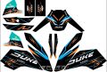 KTM Duke 200 Sticker Graphic Athena Edition. 