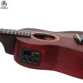 Manaslu Danfe 24 Inch Concert EQ Ukulele With Package. 