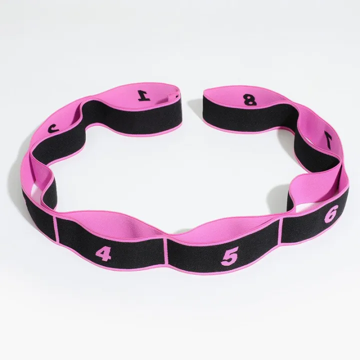 Adjustable%208%20Loops%20Yoga%20Stretch%20Strap%20Fitness%20Resistance%20Ribbon%20Training%20Tension%20Stretching%20Strap%20for%20Pilates,%20Dance%20and%20Gymnastics%20-%20Image%204