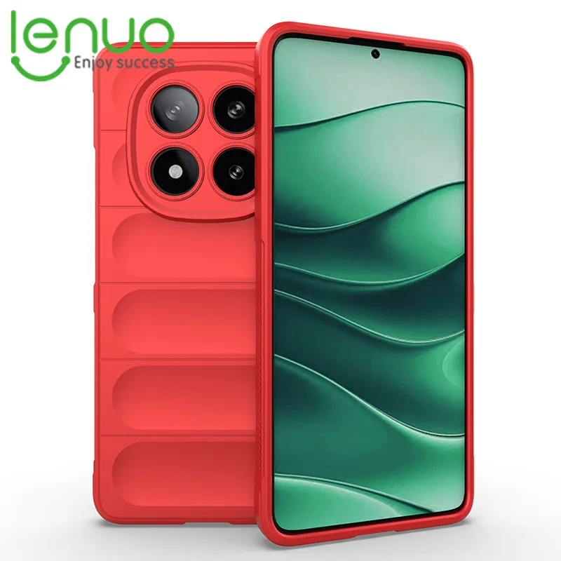 SEAHAI Shockproof Case For Xiaomi Redmi Note 14 Pro+ 5G - Airbag Corners, Anti-Slip, Light Purple