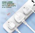 LDNIO SC5319 Multi Socket Extension Lead with 5 AC 3 USB Power Socket Plug Extender 2M. 