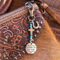Horse Saddle and Bridle Charm Clip, Bless-This Horse and Rider Keep Safe Bridle Saddle Charm Gifts for E. 