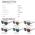 Optical Progressive Protection Ladies Prescription PopularZENOTTIC Hexagonal Polarized Sunglasses UV400 Sunglasses. 
