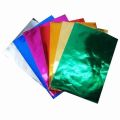 IS Colored Aluminum Foil Colorful Foils for Art and Craft Thin Metallic Finish 1 Complete Pack All Colors Included. 