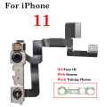 Anba Original Front Camera For iPhone 11 11 Pro 11 Pro Max Front Facing Camera Right Proximity Sensor Flex Cable Rear with Tools. 