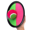 Suction cup ticky ball outdoor ports ball catching game et interactive toy. 