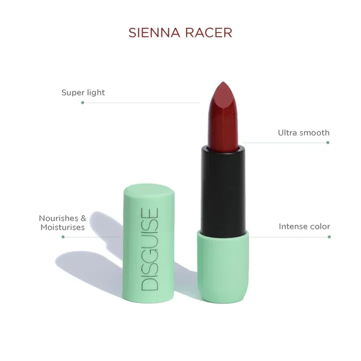 Disguise%20Cosmetics%20Ultra-Comfortable%20Satin%20Matte%20Lipstick%20Sienna%20Racer%2012%20-%204.2gms%20-%20Image%202