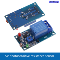 Anedshaop 5V 12V Light Photoswitch Sensor Switch LDR Photoresistor Relay Luxury Module Light Detection Photosensitive Sensor Board For Arduino. 